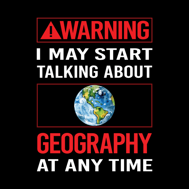 Red Warning Geography by Happy Life