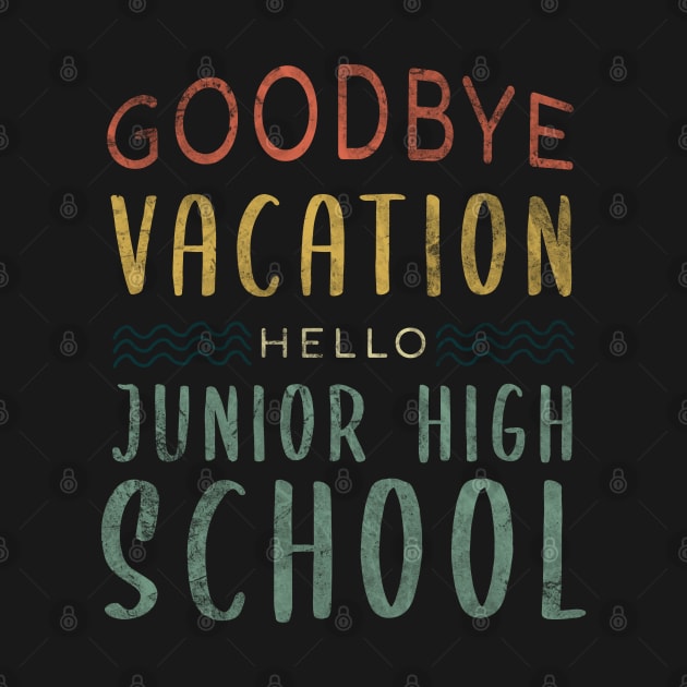 Goodbye Vacation Hello Junior High School - Back To School by zerouss