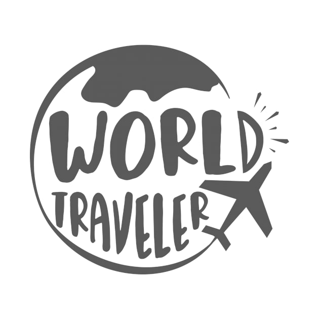 World Traveler Art by Usea Studio