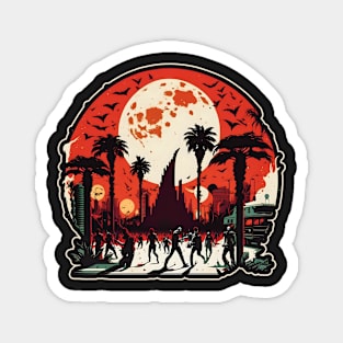 Red Moon Rising: Zombies on the Strip II Magnet