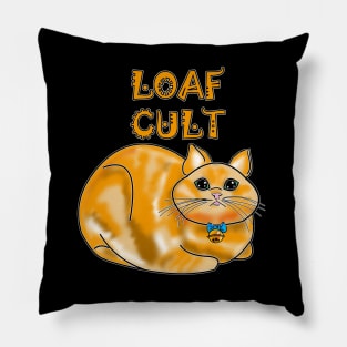 Loaf Cult (Cat Lover) Pillow