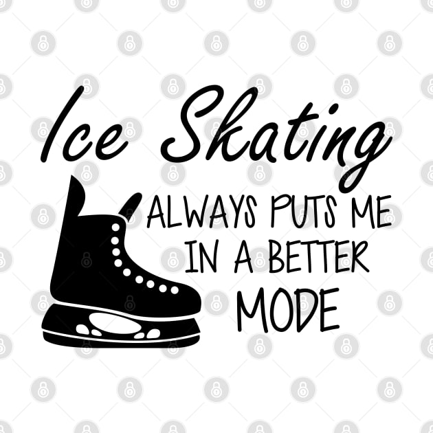 Ice Skater always puts me in a better mode by KC Happy Shop