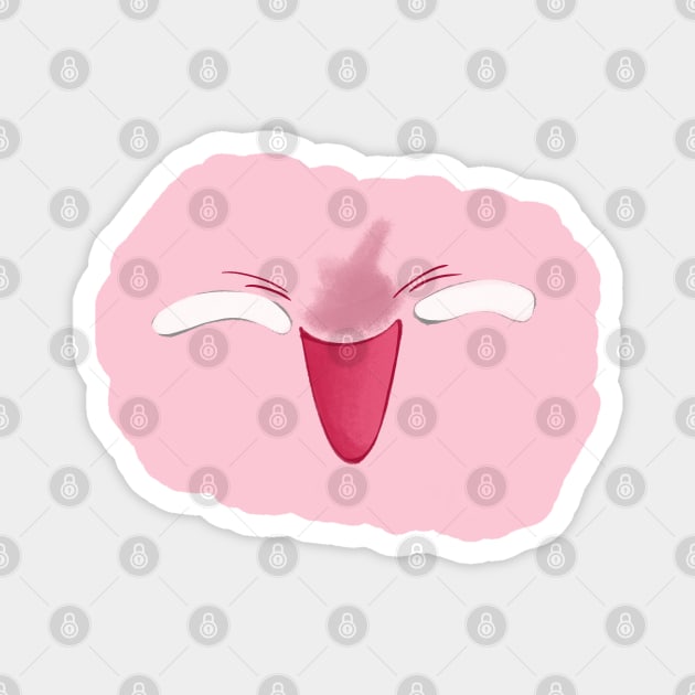 Smile boo Magnet by MiniMao design