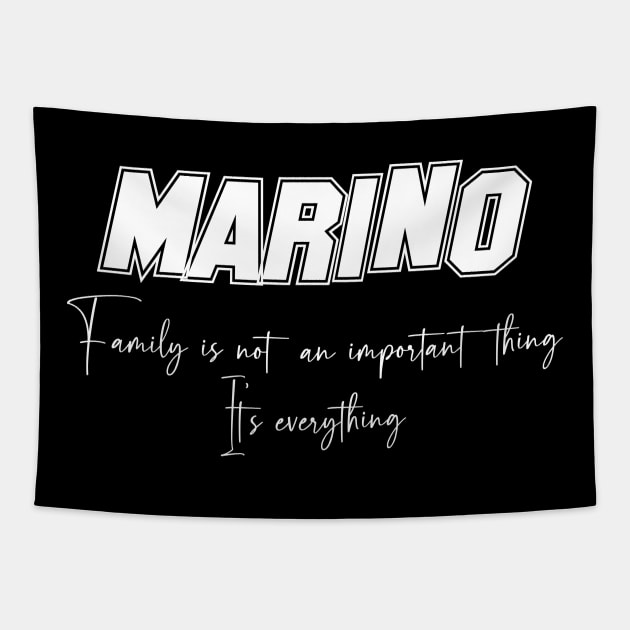 Marino Second Name, Marino Family Name, Marino Middle Name Tapestry by JohnstonParrishE8NYy