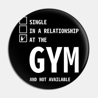 IN LOVE WITH GYM Pin