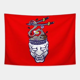 Roasted Ramen Oni Ramen Bowl Tapestry