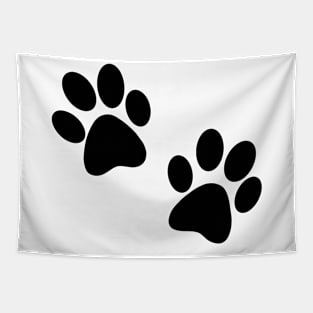 Dog Paw Tapestry