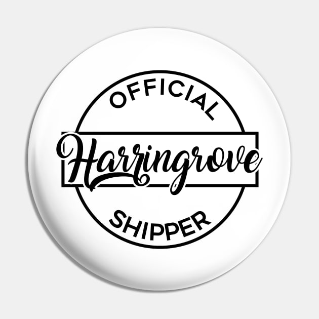 Official Harringrove Shipper Pin by brendalee