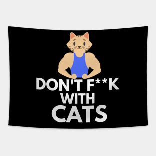 Dont F With Cats Tapestry