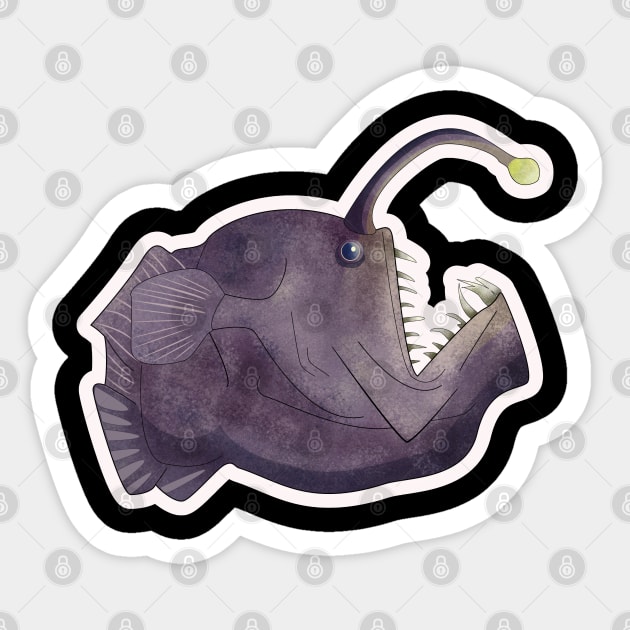 Angler fish - Angler Fish - Sticker