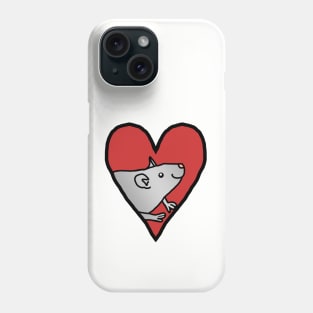 My Valentine Rat Phone Case