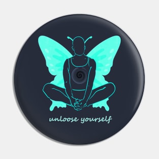 Butterfly Yoga Pin