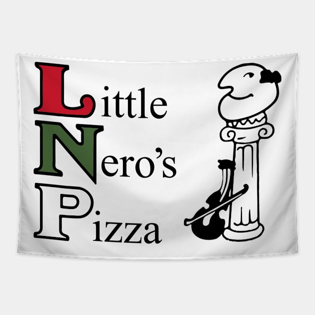 Little Nero's Pizza Tapestry by Scar