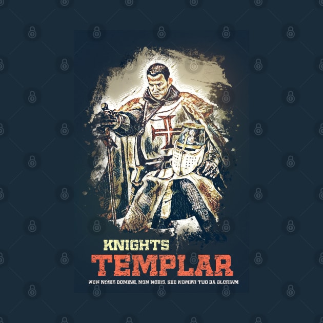 Knights Templar / The crusader motto by Naumovski