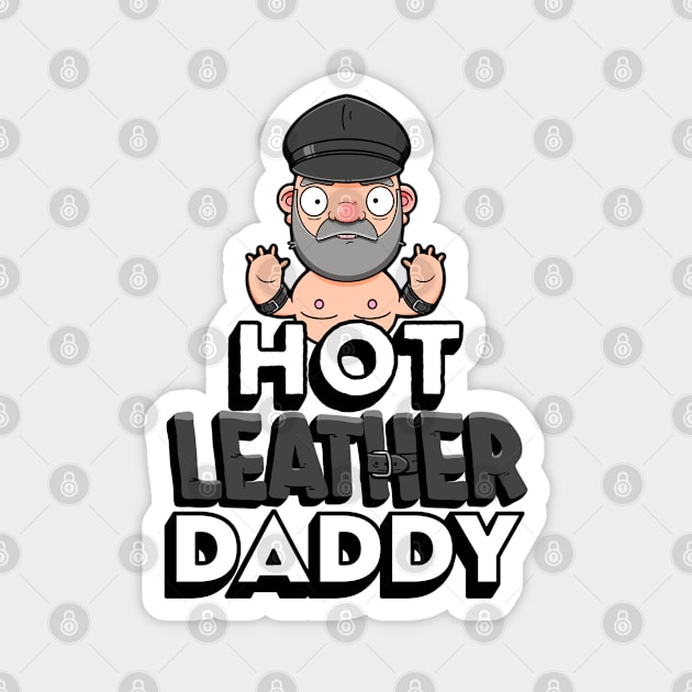 Hot Leather Daddy Magnet by LoveBurty