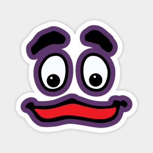 Grimace Face Magnet