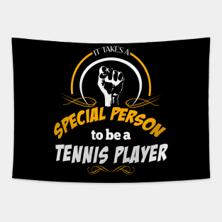 tennis player gift Tapestry