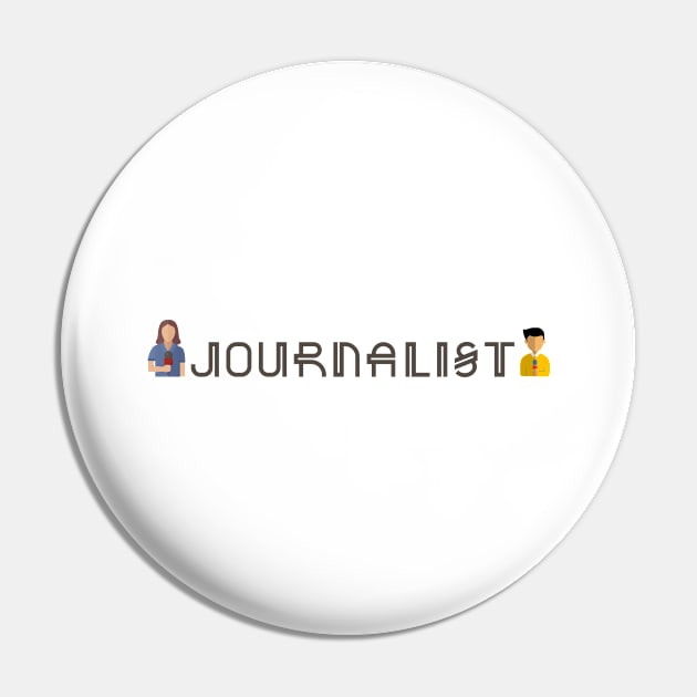 Adventures of a Journalist Pin by RianSanto