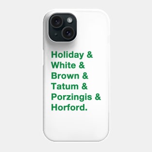 Celtics '23-'24 Playoff Squad Phone Case