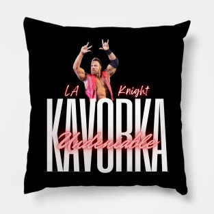 LA Knight - Undeniable Kavorka Pillow