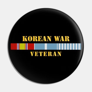 Korean War Veteran w KW SVC Pin