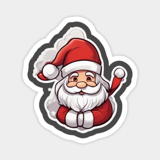Christmas 2024 Santa Claus Design Magnet