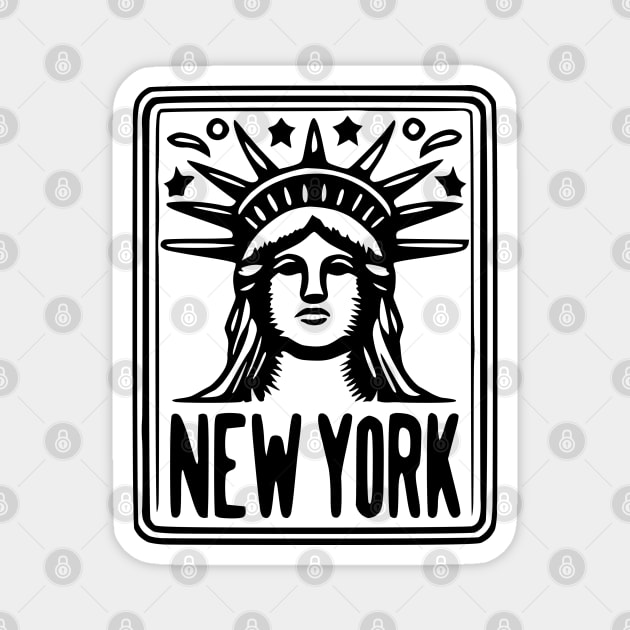 New York City Sign/Plaque Magnet by KayBee Gift Shop