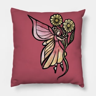 Flower Fairy Pillow