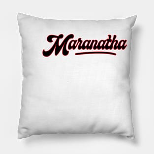 Maranatha Vintage Pillow