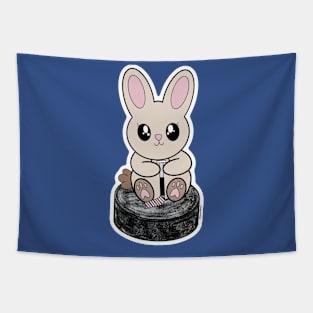 Puck Bunny (Edmonton) Tapestry