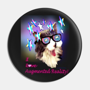 I Love Augmented Reality Pin