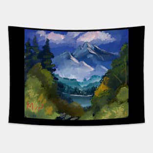 Bob Ross #1 Tapestry