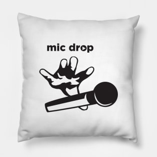 Mic Drop Pillow