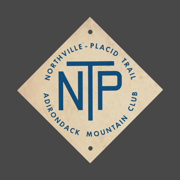 Northville-Placid Trail Marker by MatchbookGraphics