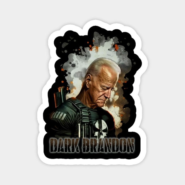 Dark Brandon Magnet by Droidloot