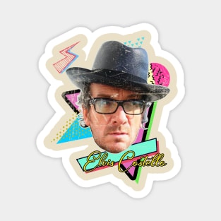 Vintage Elvis Costello Design Magnet