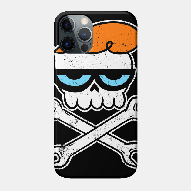 Dexter Skull - Dexters Laboratory - Phone Case