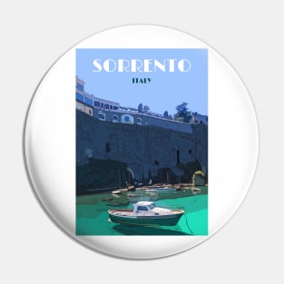 Sorrento Travel Poster Print Pin