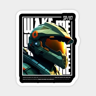 Halo game quotes - Master chief - Spartan 117 - BQ01-v5 Magnet