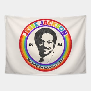 Jesse Jackson Rainbow Coalition 1984 Tapestry