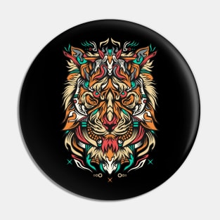 lionza illustration Pin