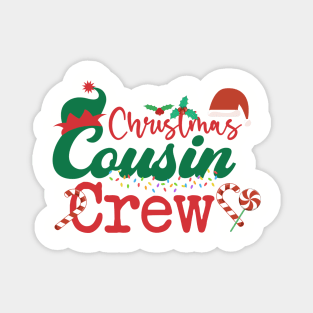 Christmas Cousin Crew 2022 Matching Magnet