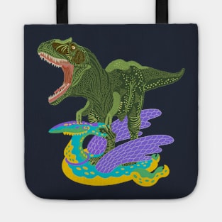 Dino Floaty Junior Swimmer Tote