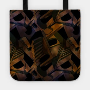 Escher-like Stairs Tote