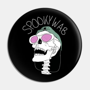 Spooky Wab Logo Pin