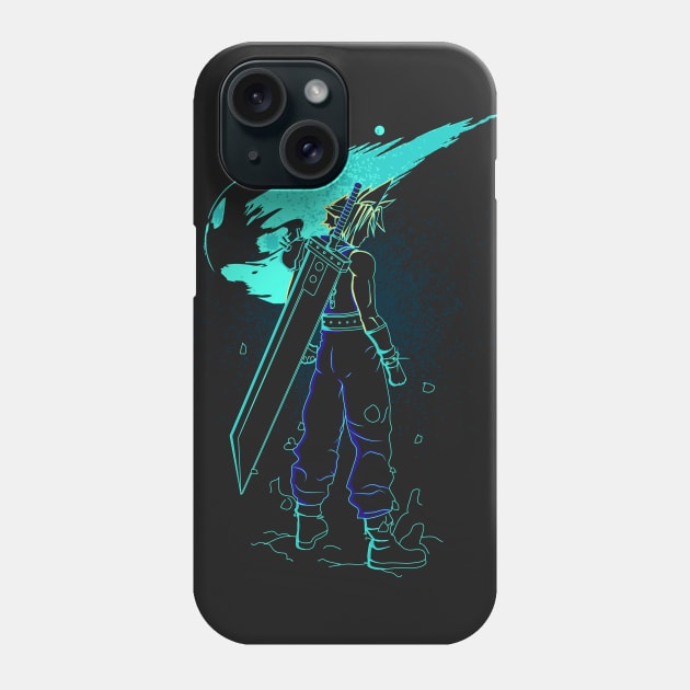 Shadow of meteor Phone Case by Donnie