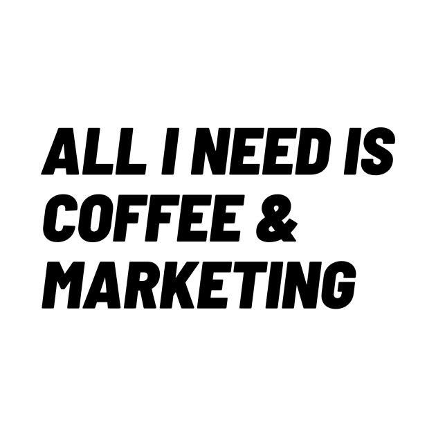 Coffee & Marketing = Marketing Essentials by Toad House Pixels