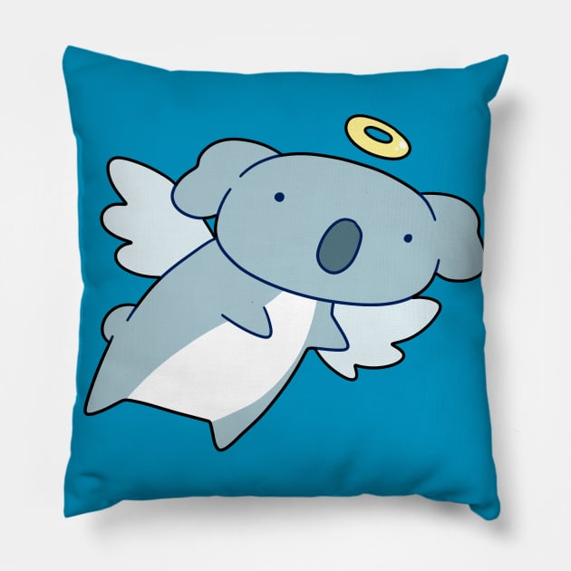 Angel Koala Pillow by saradaboru