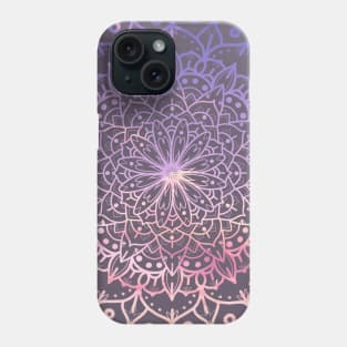 SOFT SUNSET MANDALA Phone Case