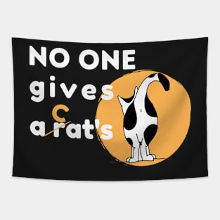 No One Gives a Cat's Ass Tapestry